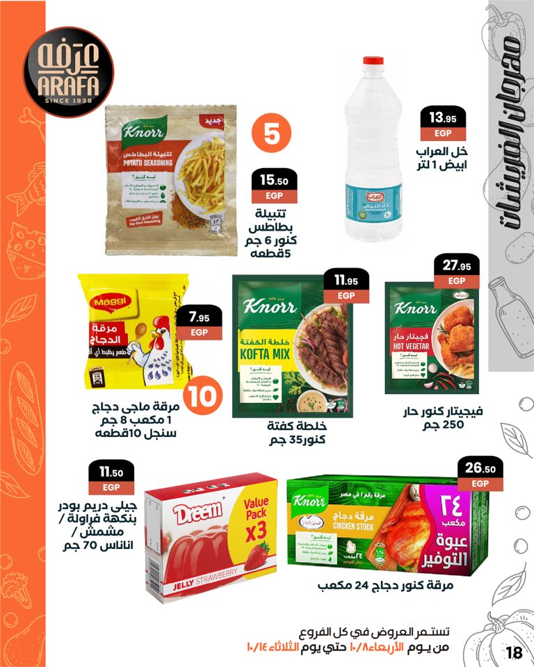 arafa-market offers from 7oct to 1oct 2025 عروض عرفة ماركت من 7 أكتوبر حتى 1 أكتوبر 2025 صفحة رقم 19